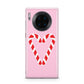 Candy Cane Heart Huawei Mate 30 Pro Phone Case
