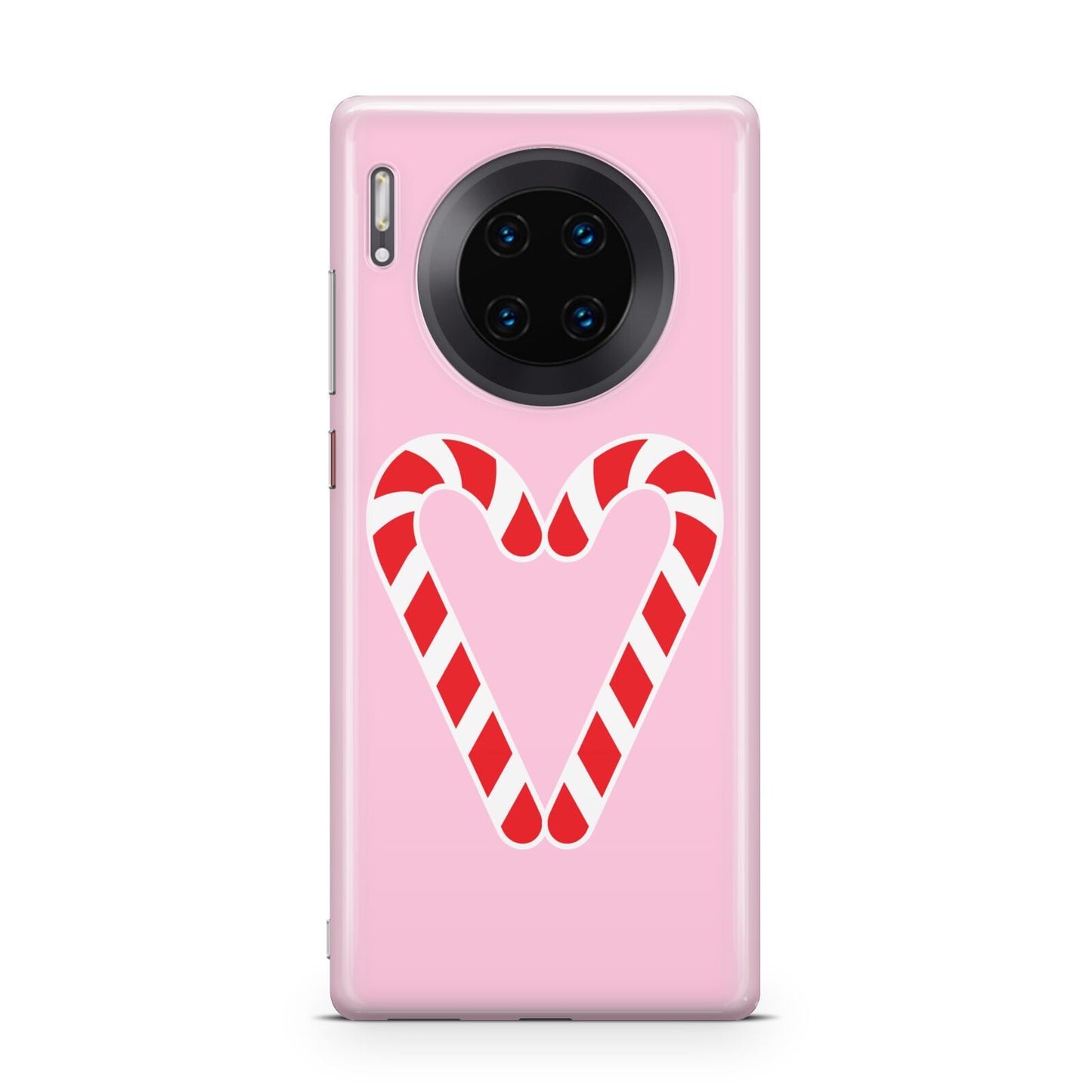Candy Cane Heart Huawei Mate 30 Pro Phone Case