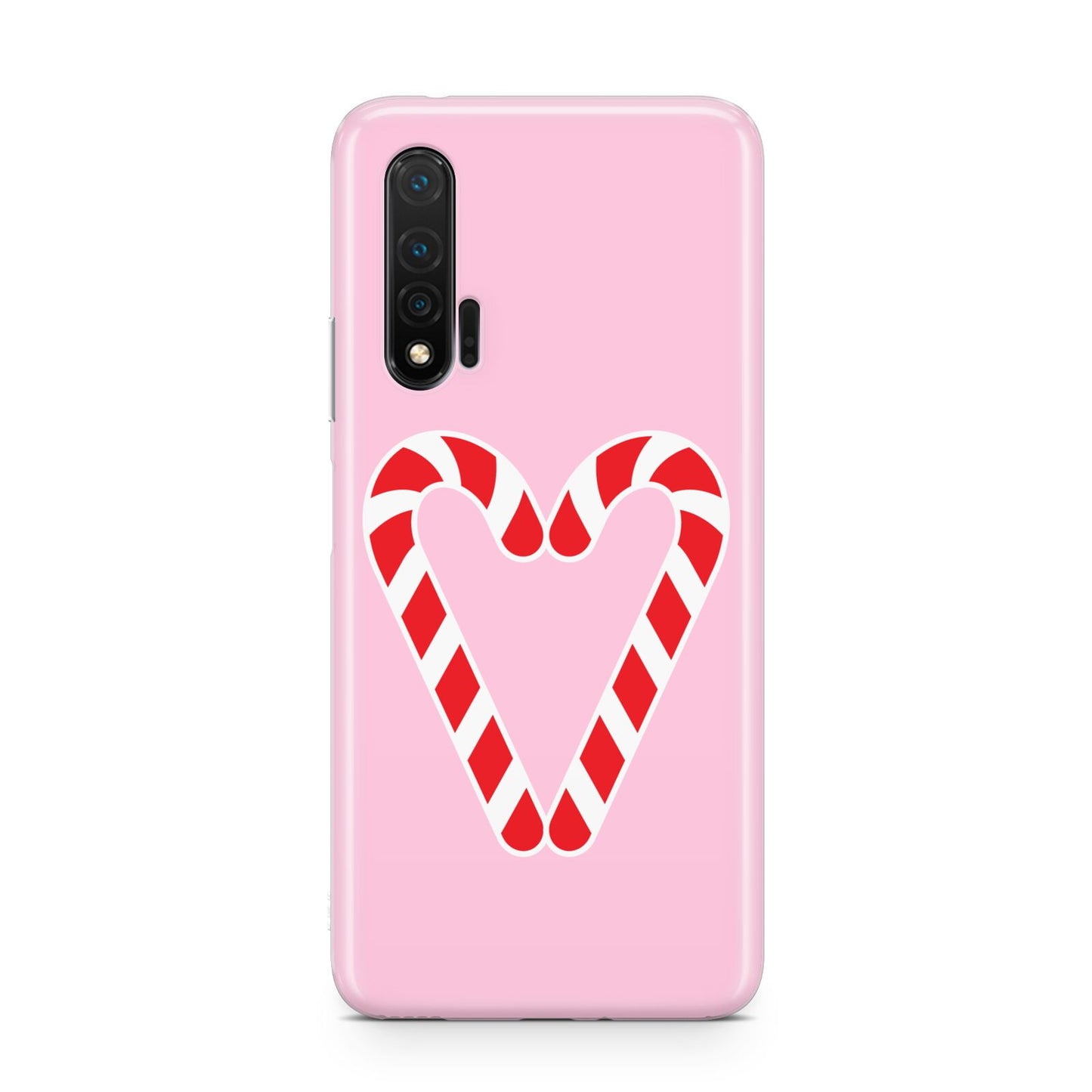 Candy Cane Heart Huawei Nova 6 Phone Case