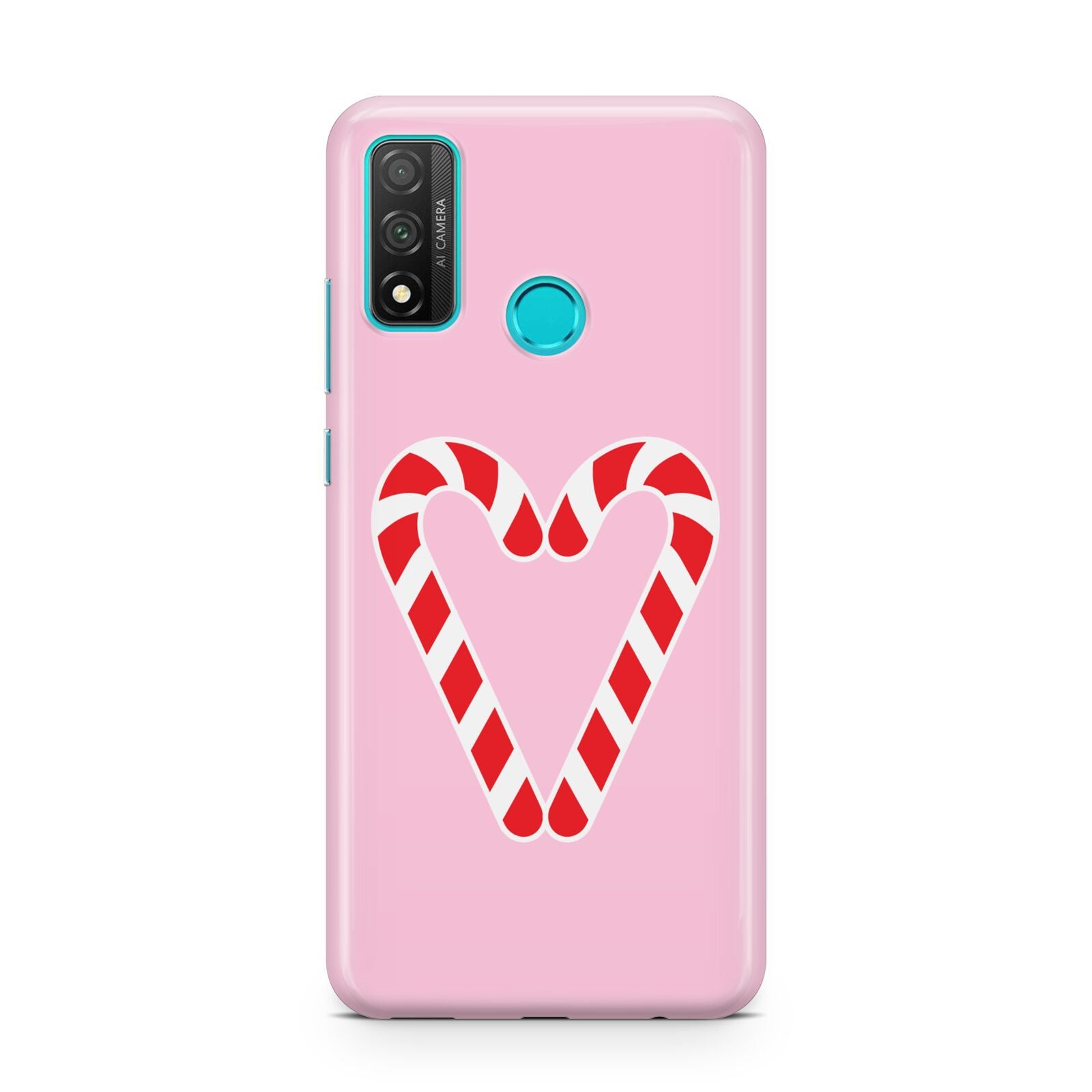 Candy Cane Heart Huawei P Smart 2020