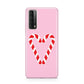 Candy Cane Heart Huawei P Smart 2021