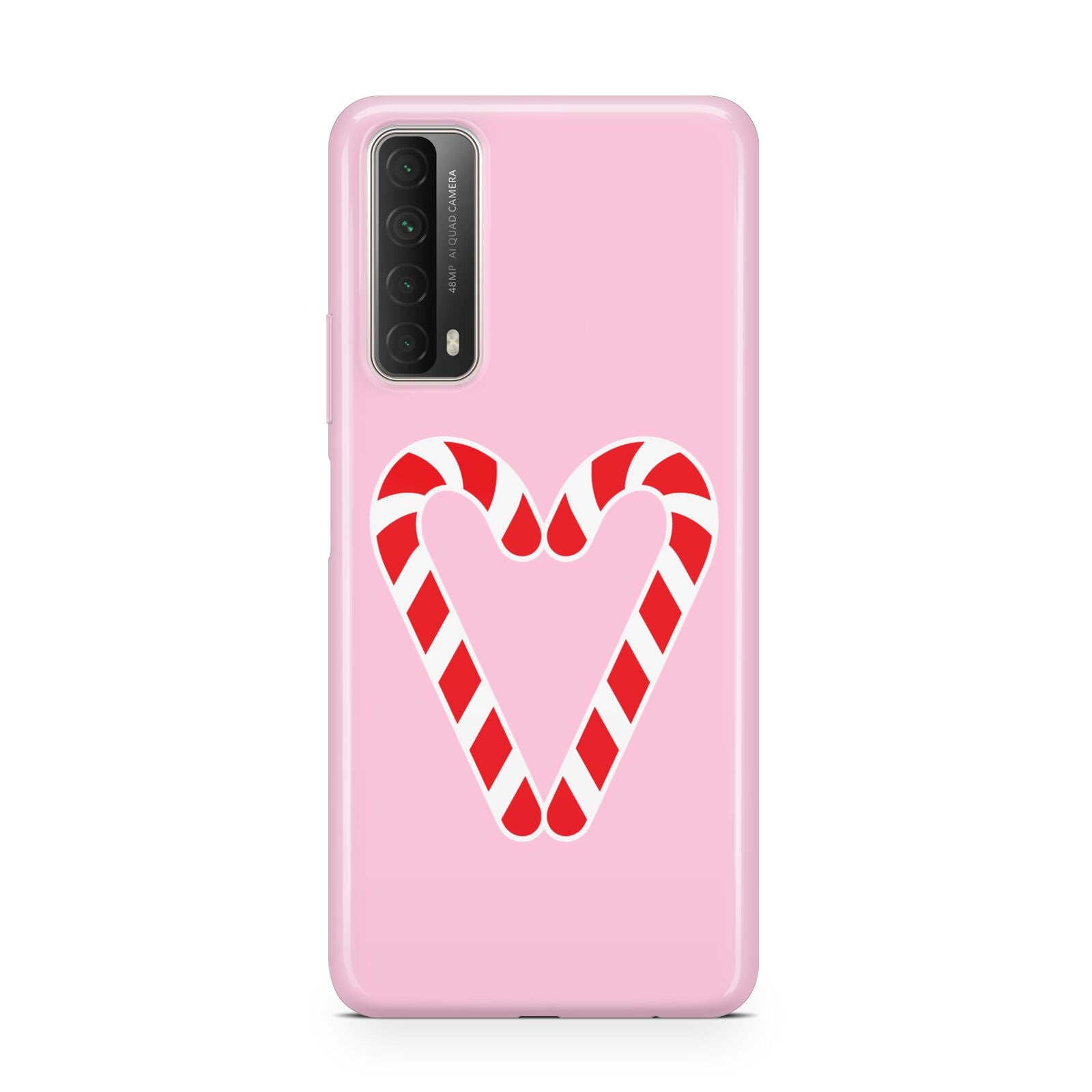 Candy Cane Heart Huawei P Smart 2021