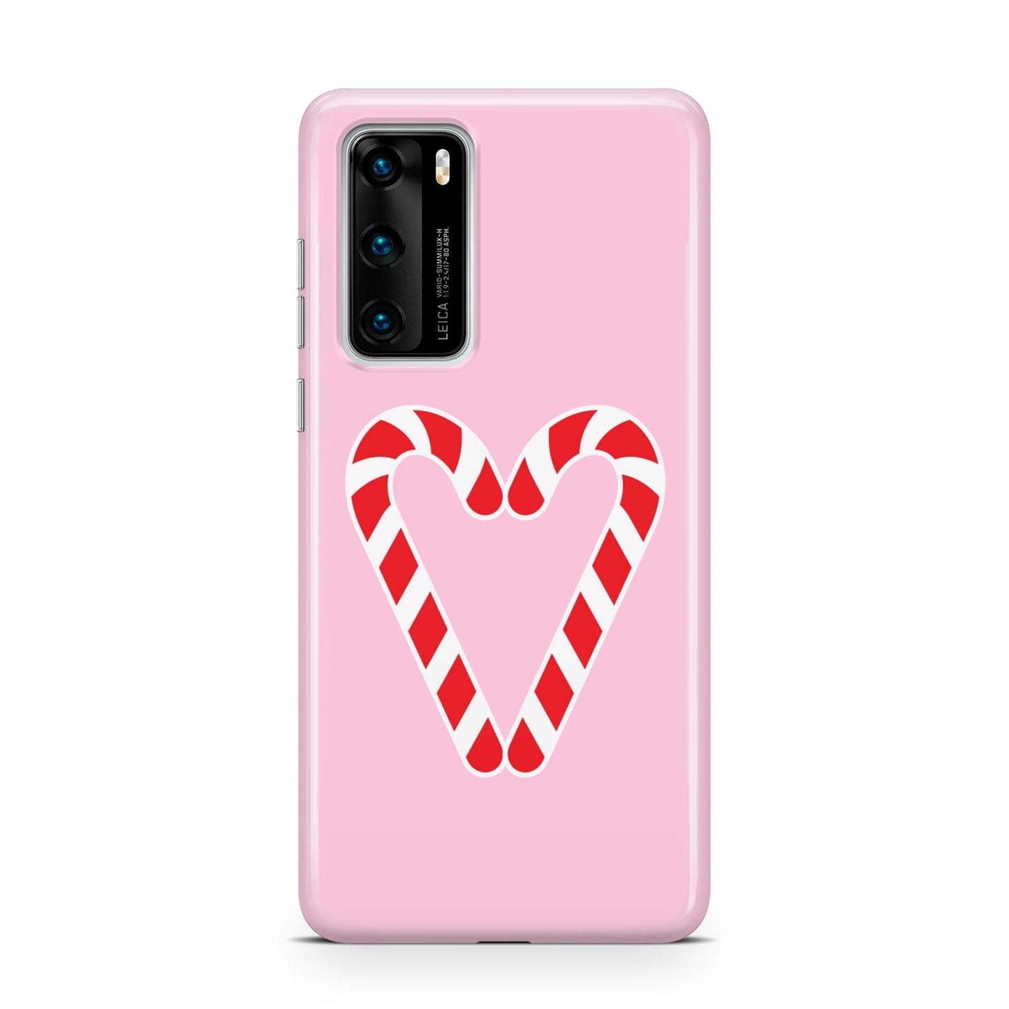 Candy Cane Heart Huawei P40 Phone Case