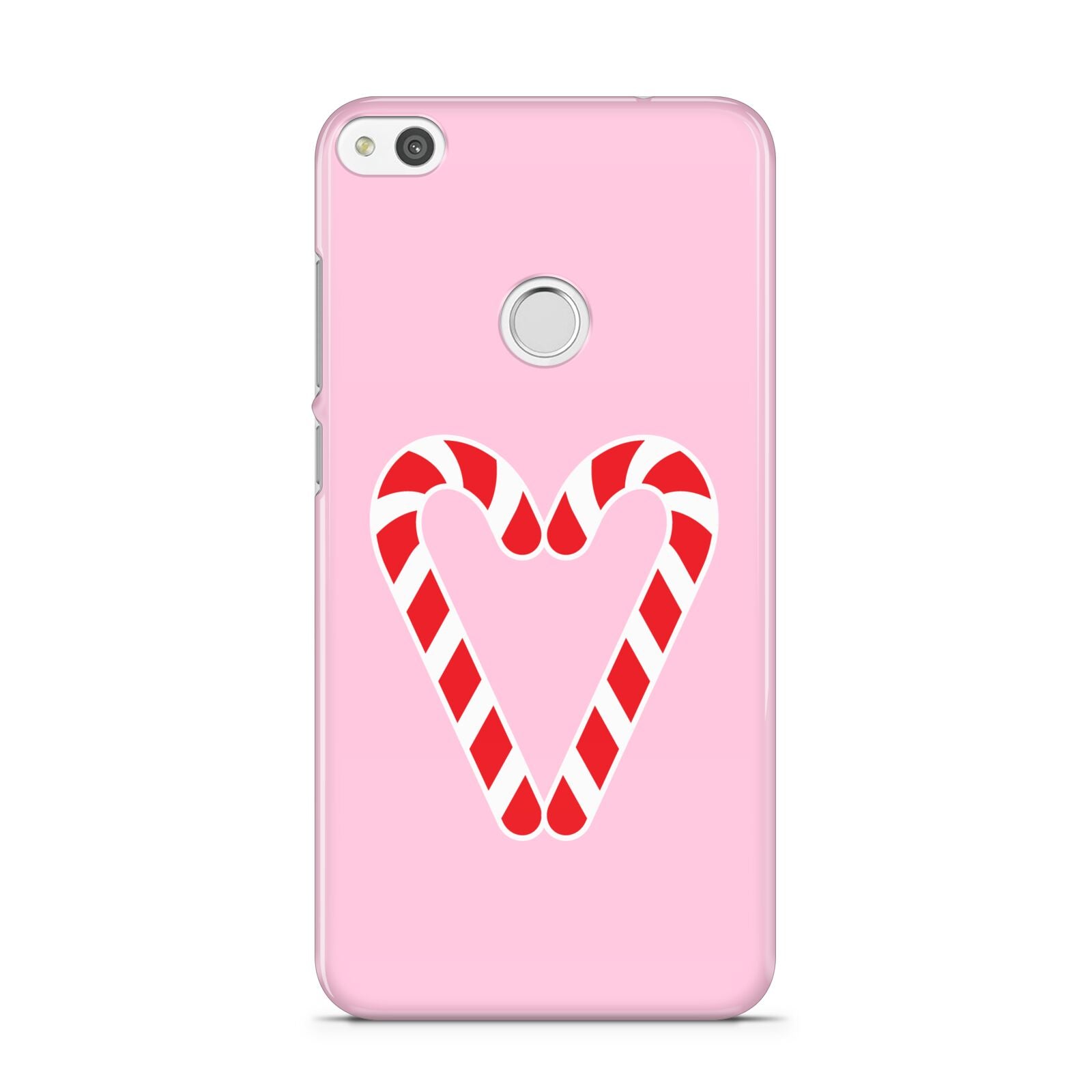 Candy Cane Heart Huawei P8 Lite Case