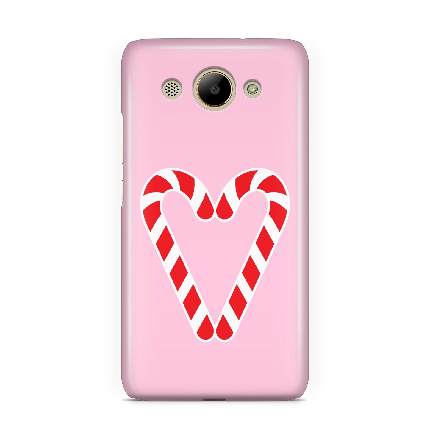 Candy Cane Heart Huawei Y3 2017
