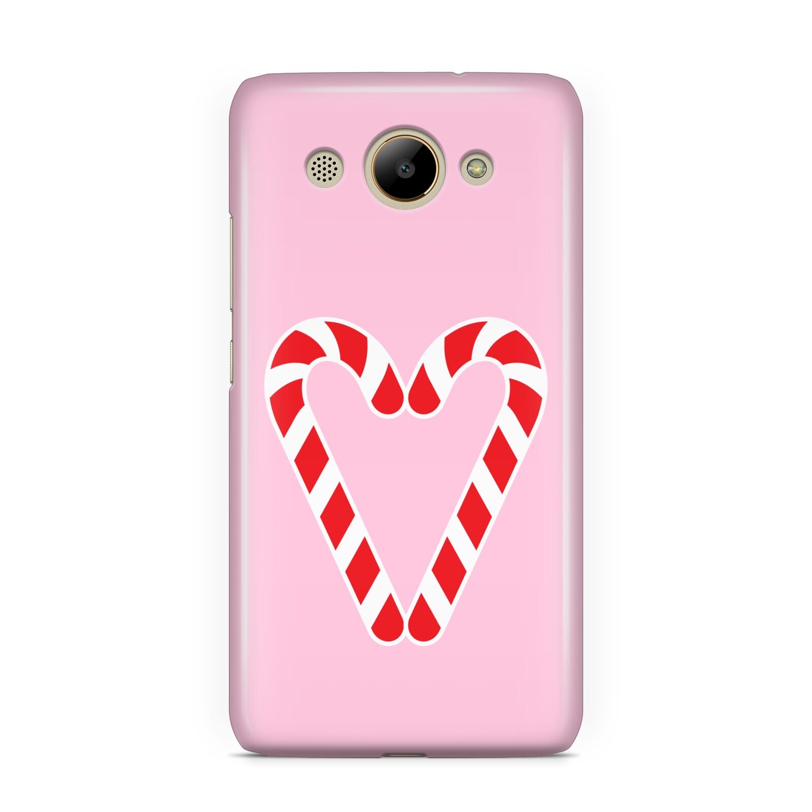 Candy Cane Heart Huawei Y3 2017