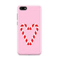 Candy Cane Heart Huawei Y5 Prime 2018 Phone Case