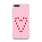 Candy Cane Heart Huawei Y6 2018