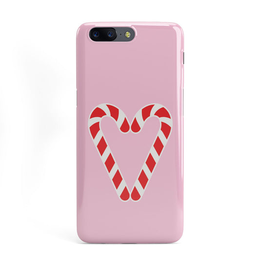 Candy Cane Heart OnePlus Case