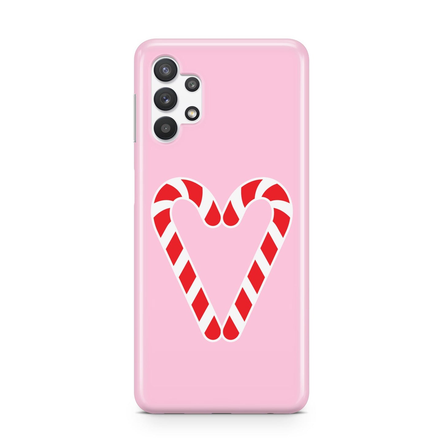 Candy Cane Heart Samsung A32 5G Case
