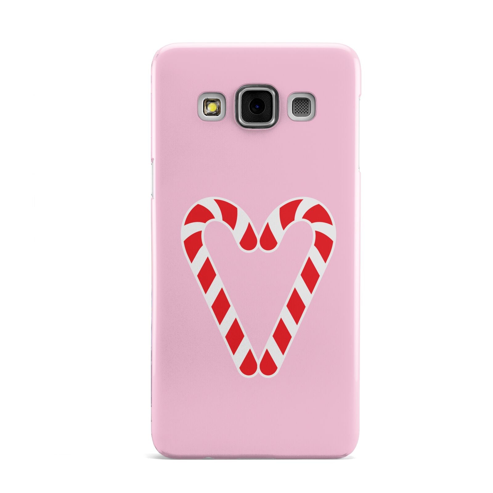 Candy Cane Heart Samsung Galaxy A3 Case