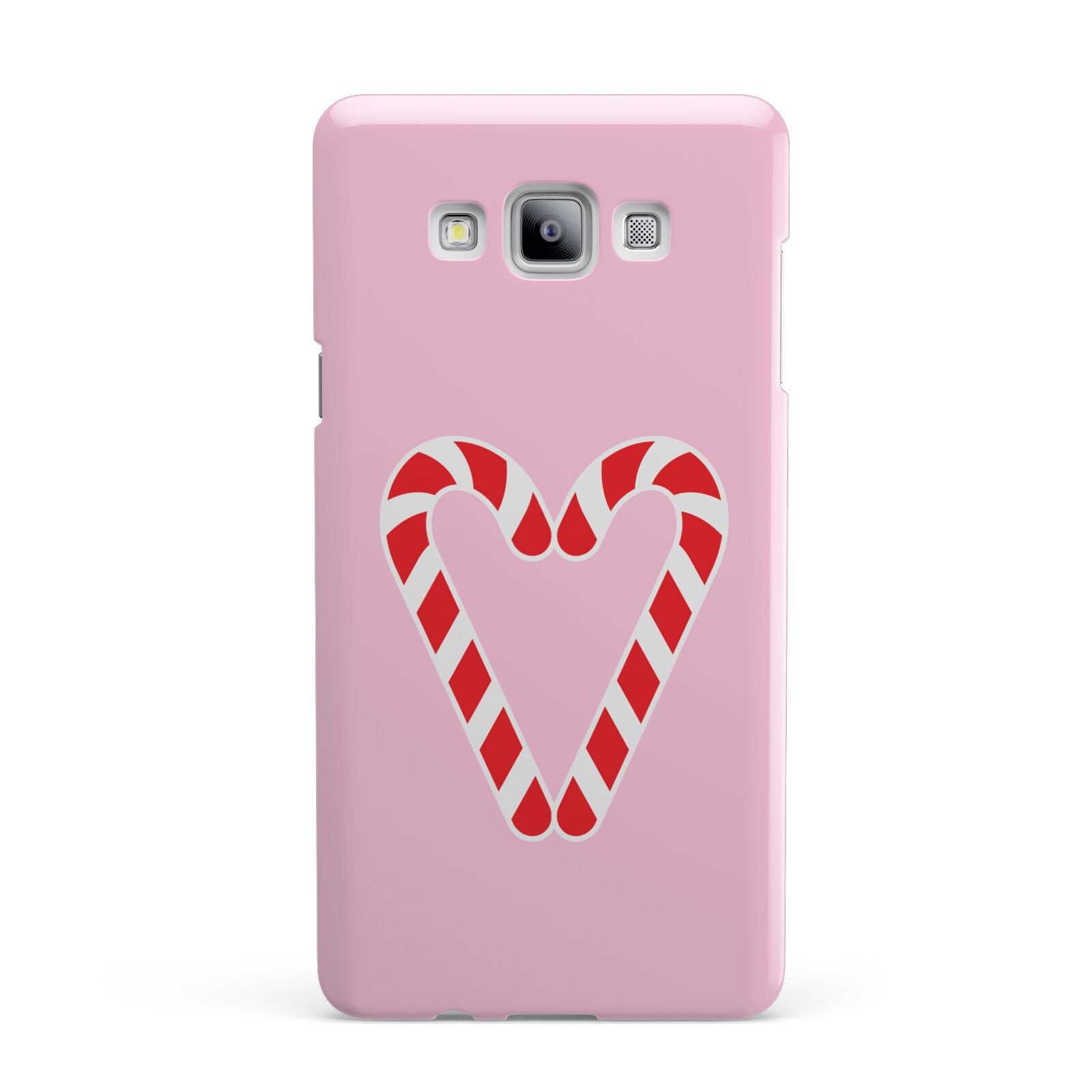 Candy Cane Heart Samsung Galaxy A7 2015 Case