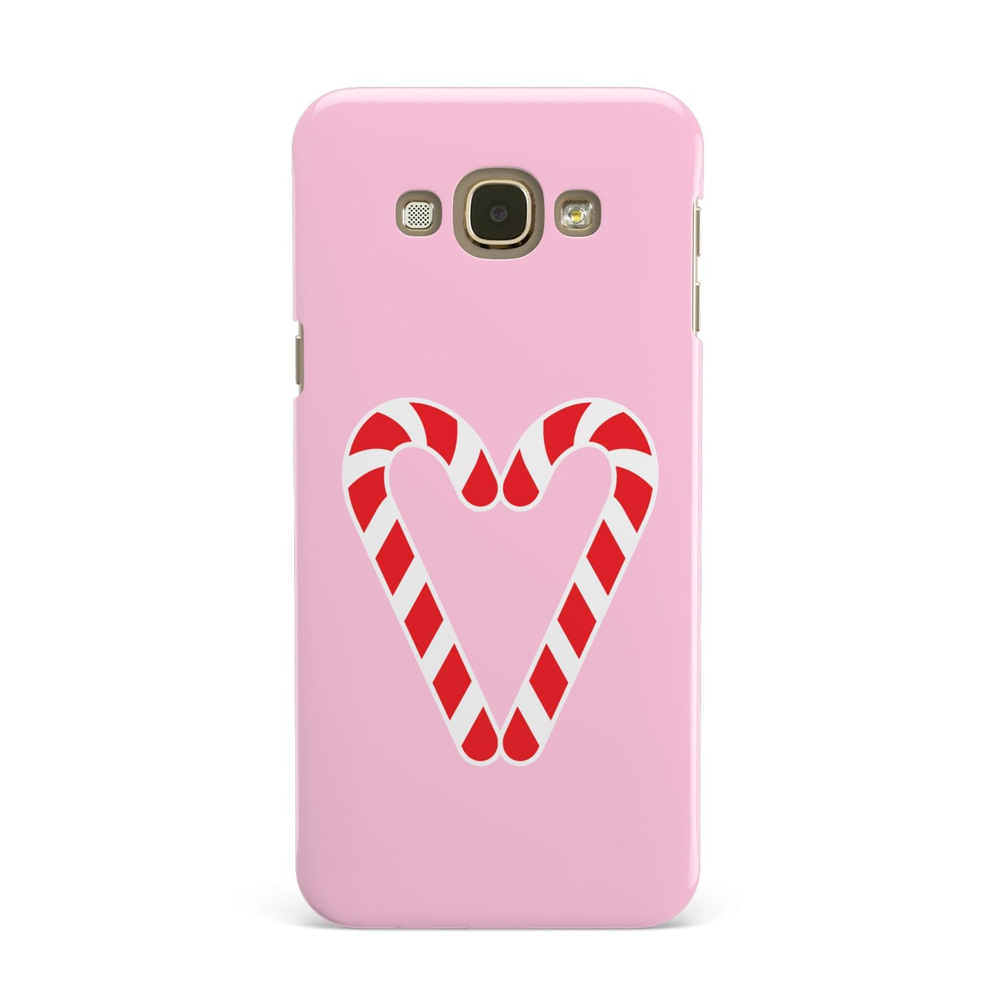 Candy Cane Heart Samsung Galaxy A8 Case