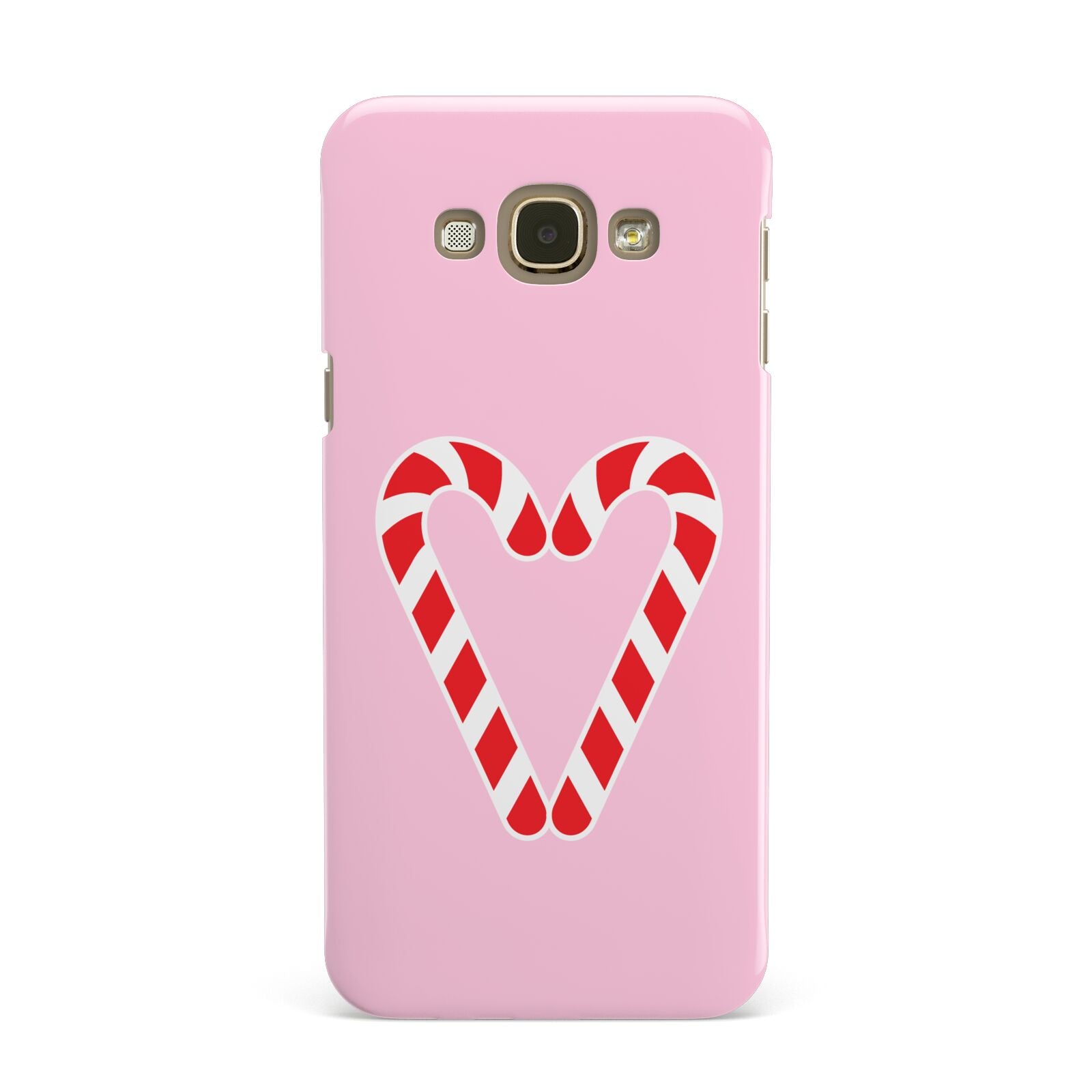 Candy Cane Heart Samsung Galaxy A8 Case