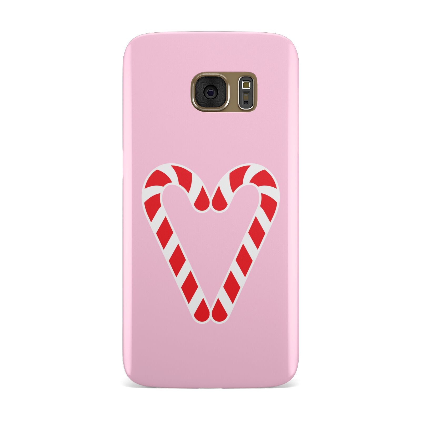 Candy Cane Heart Samsung Galaxy Case