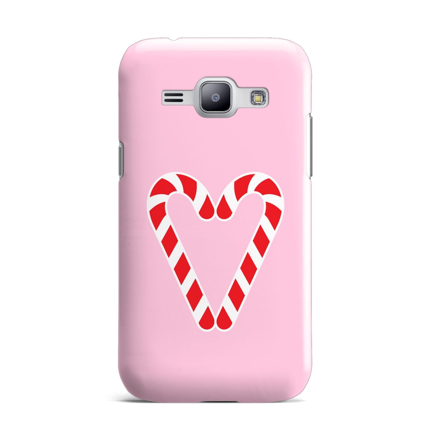 Candy Cane Heart Samsung Galaxy J1 2015 Case