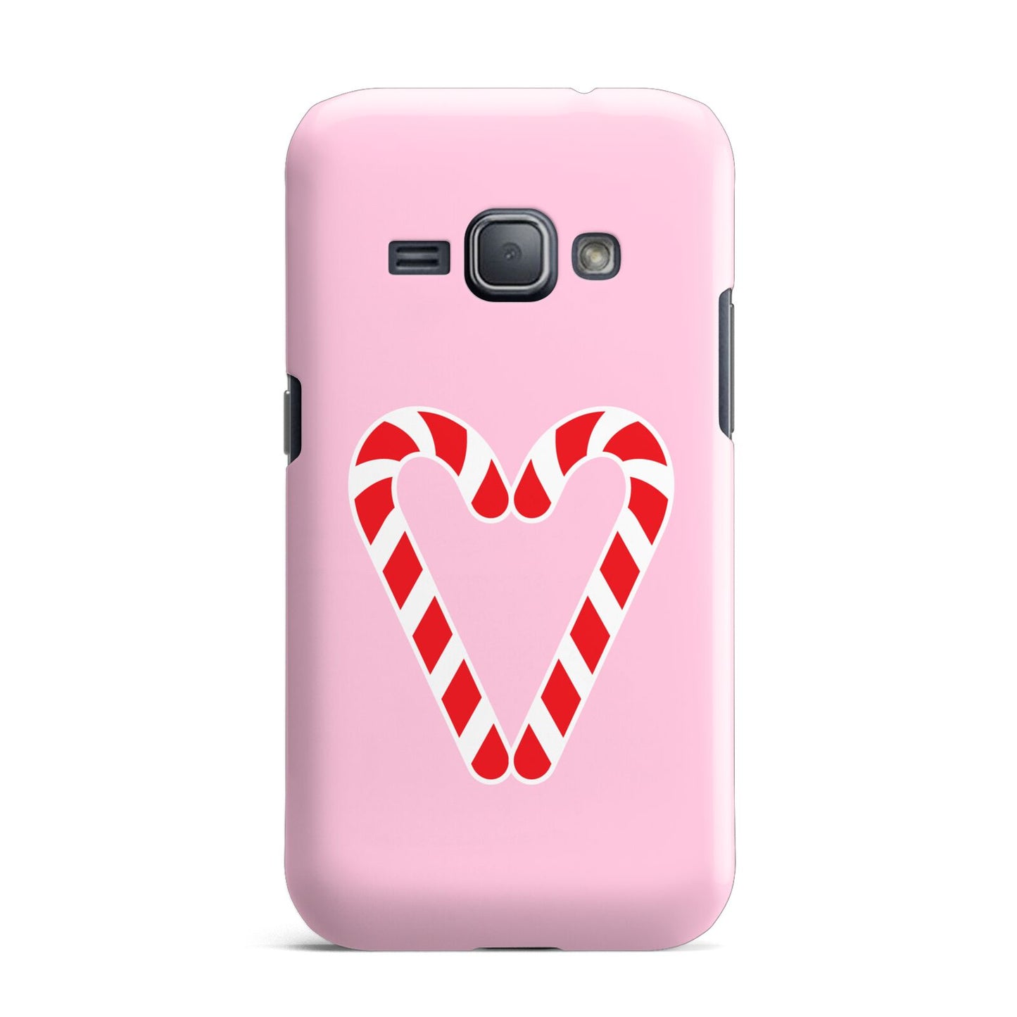 Candy Cane Heart Samsung Galaxy J1 2016 Case