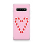 Candy Cane Heart Samsung Galaxy S10 Plus Case