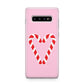 Candy Cane Heart Samsung Galaxy S10 Plus Case