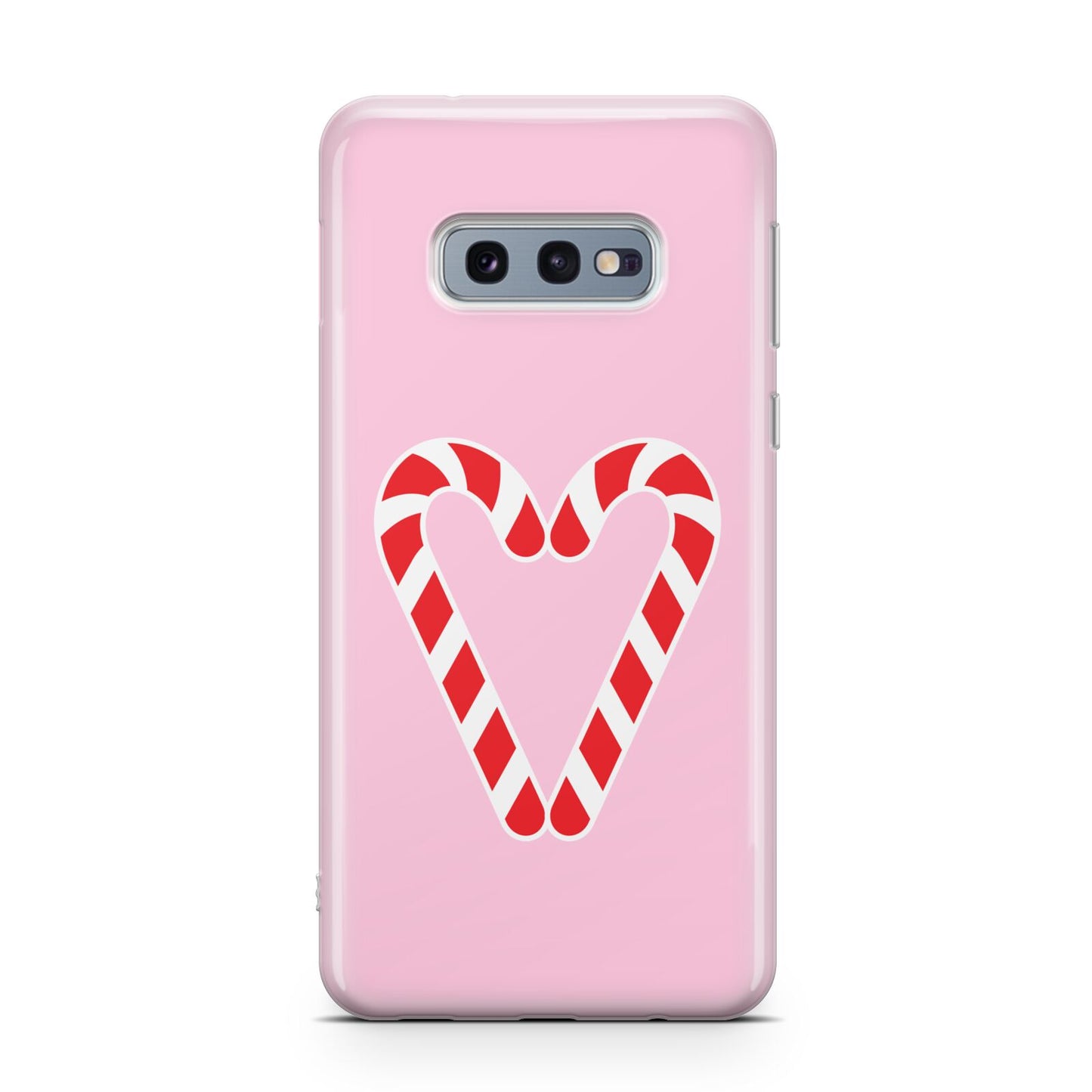 Candy Cane Heart Samsung Galaxy S10E Case