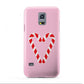 Candy Cane Heart Samsung Galaxy S5 Mini Case