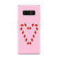 Candy Cane Heart Samsung Galaxy S8 Case