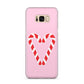 Candy Cane Heart Samsung Galaxy S8 Plus Case