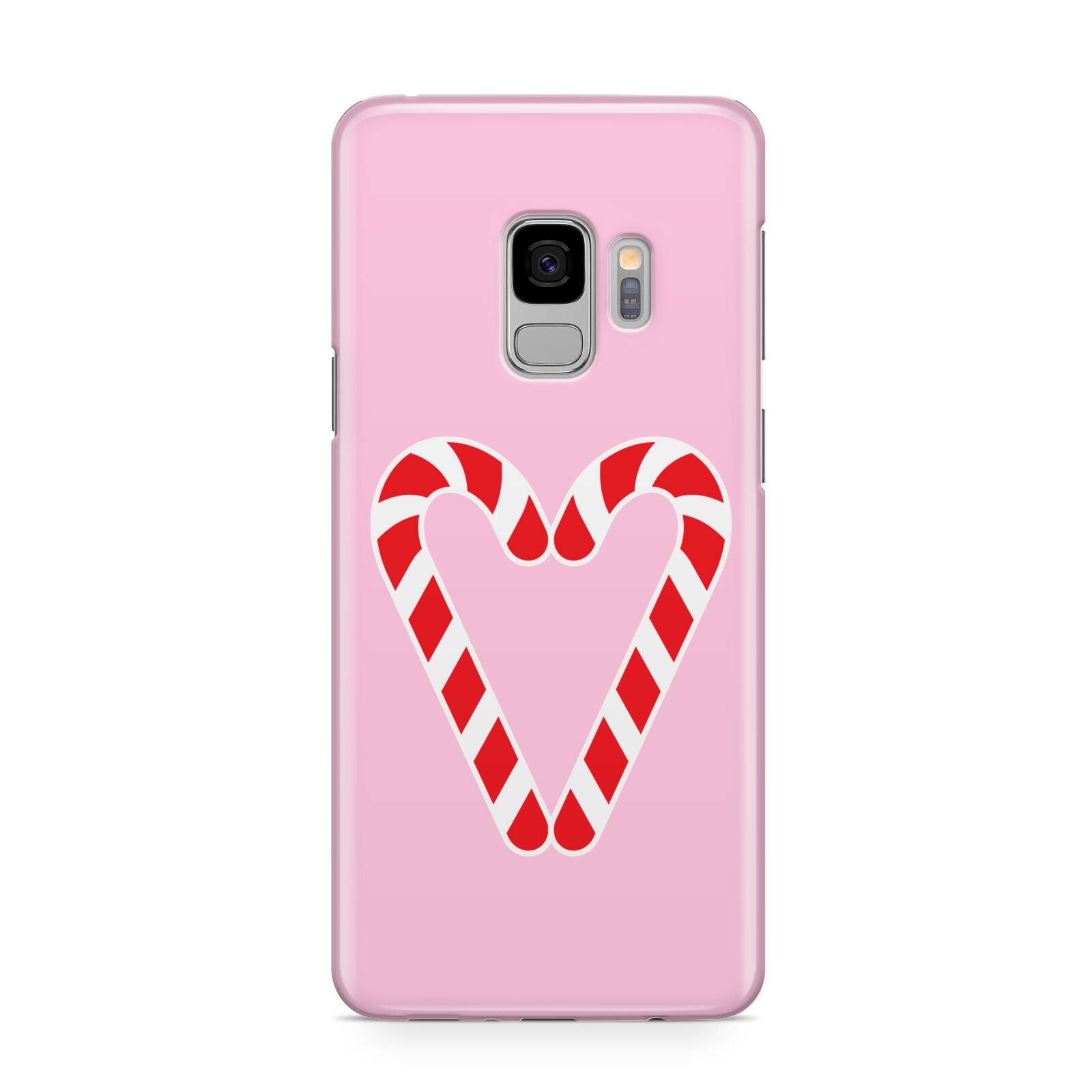 Candy Cane Heart Samsung Galaxy S9 Case