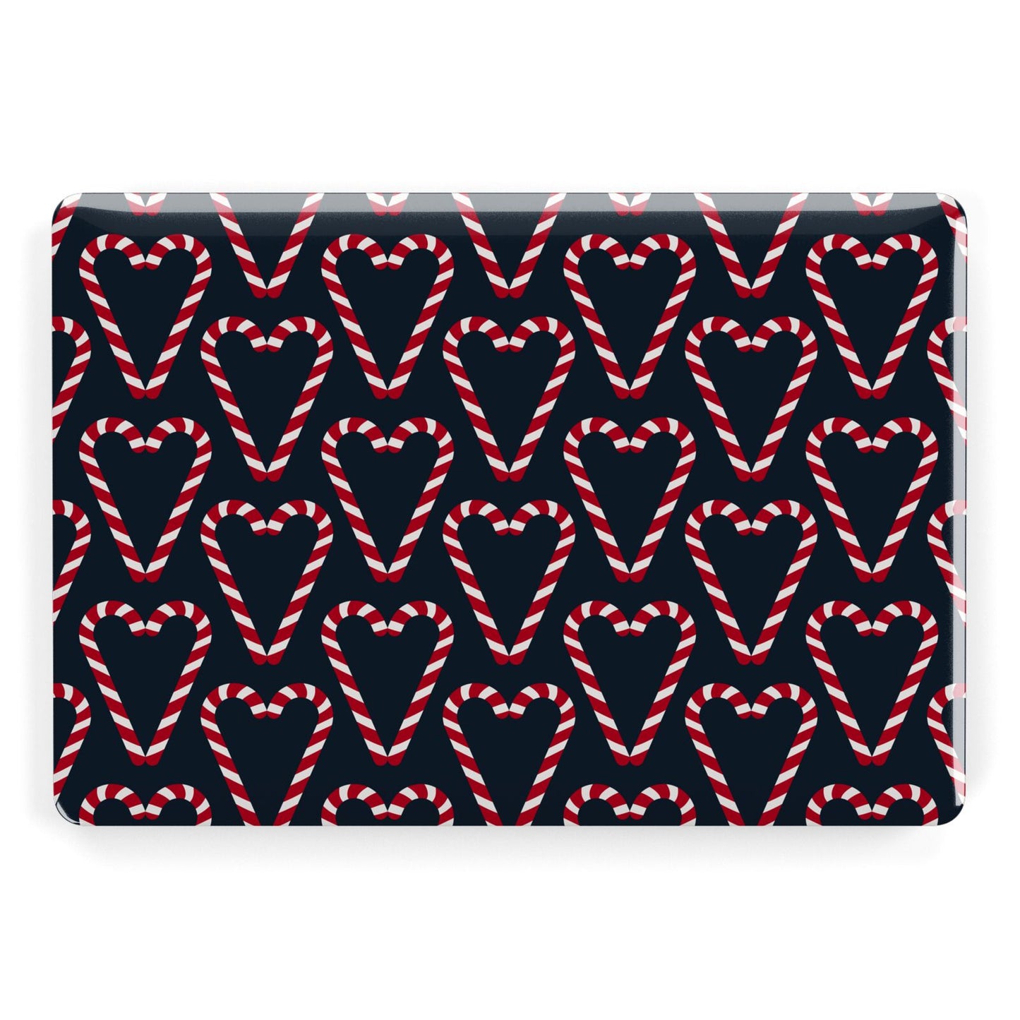 Candy Cane Pattern Apple MacBook Case