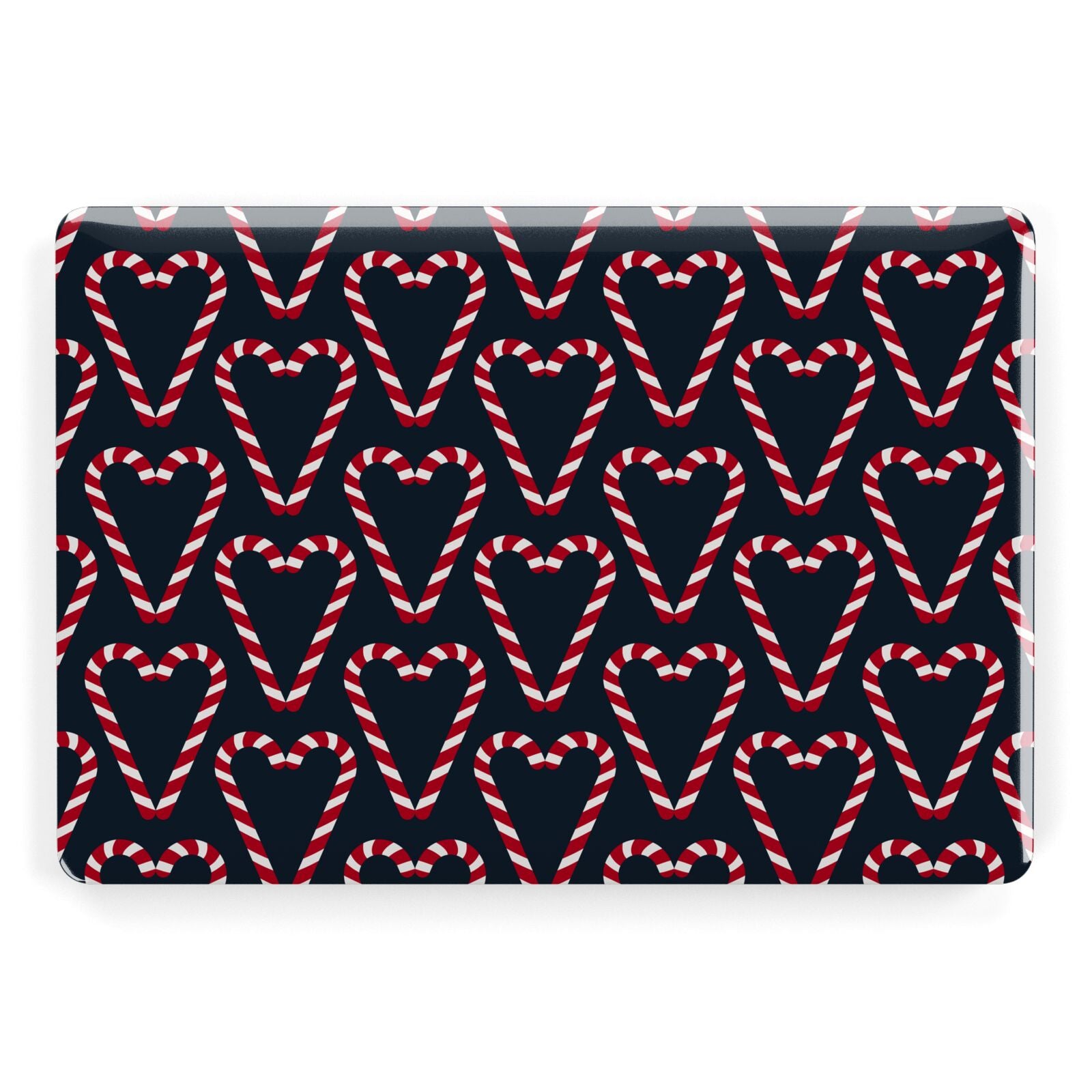 Candy Cane Pattern Apple MacBook Case