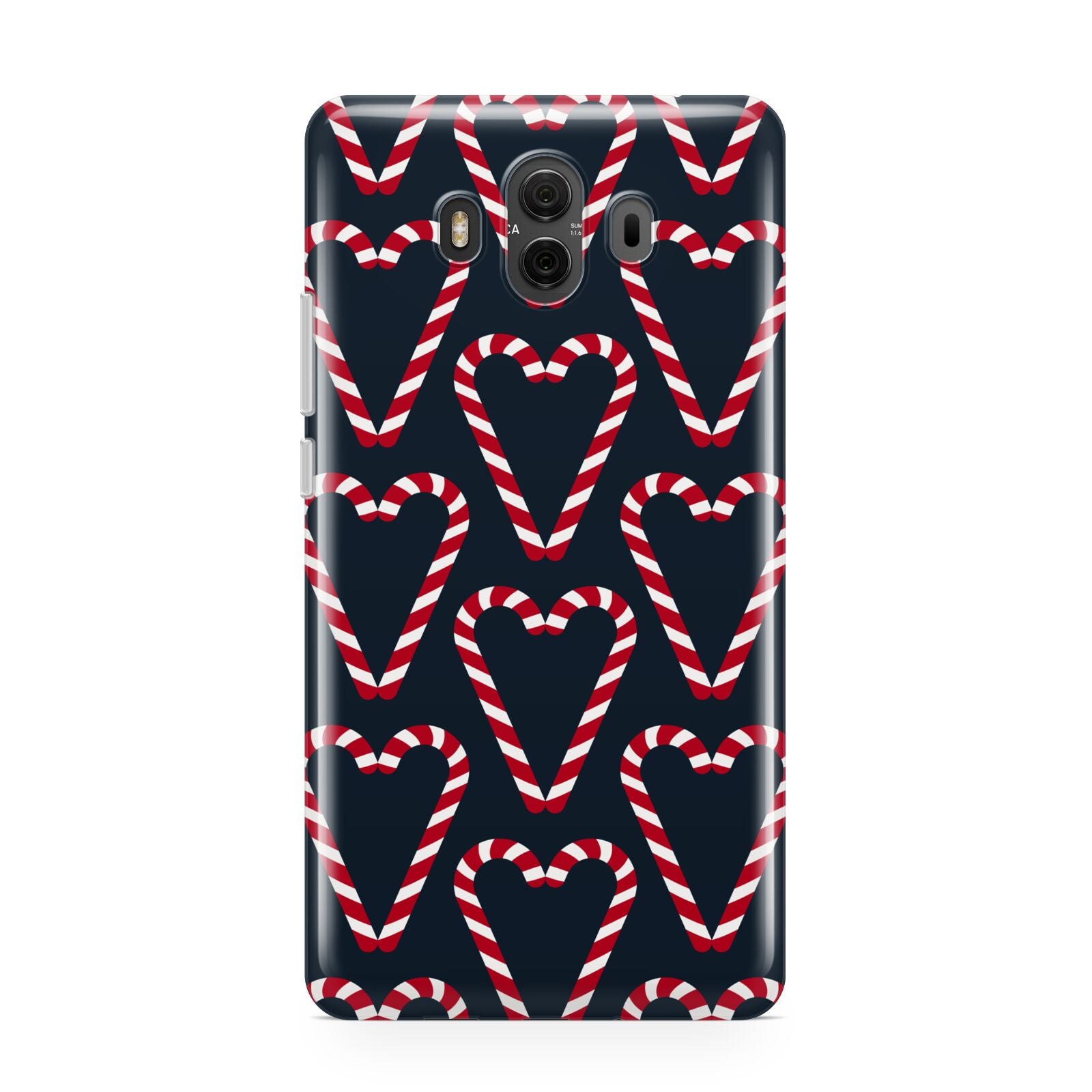 Candy Cane Pattern Huawei Mate 10 Protective Phone Case