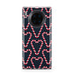 Candy Cane Pattern Huawei Mate 30 Pro Phone Case