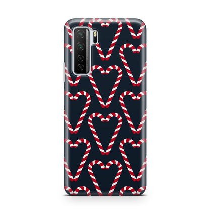 Candy Cane Pattern Huawei P40 Lite 5G Phone Case