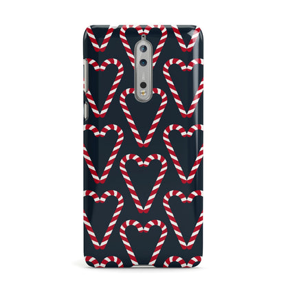 Candy Cane Pattern Nokia Case