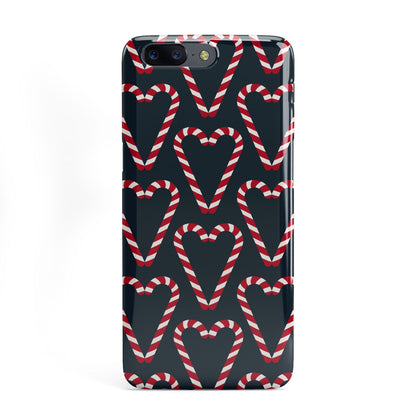 Candy Cane Pattern OnePlus Case