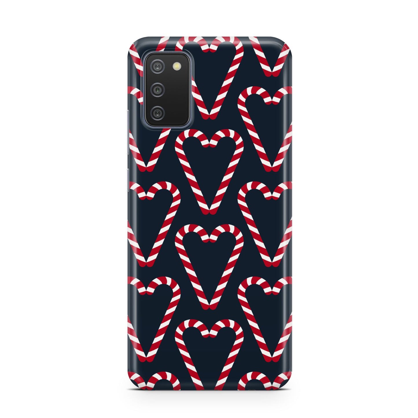Candy Cane Pattern Samsung A02s Case