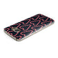 Candy Cane Pattern Samsung Galaxy Case Top Cutout