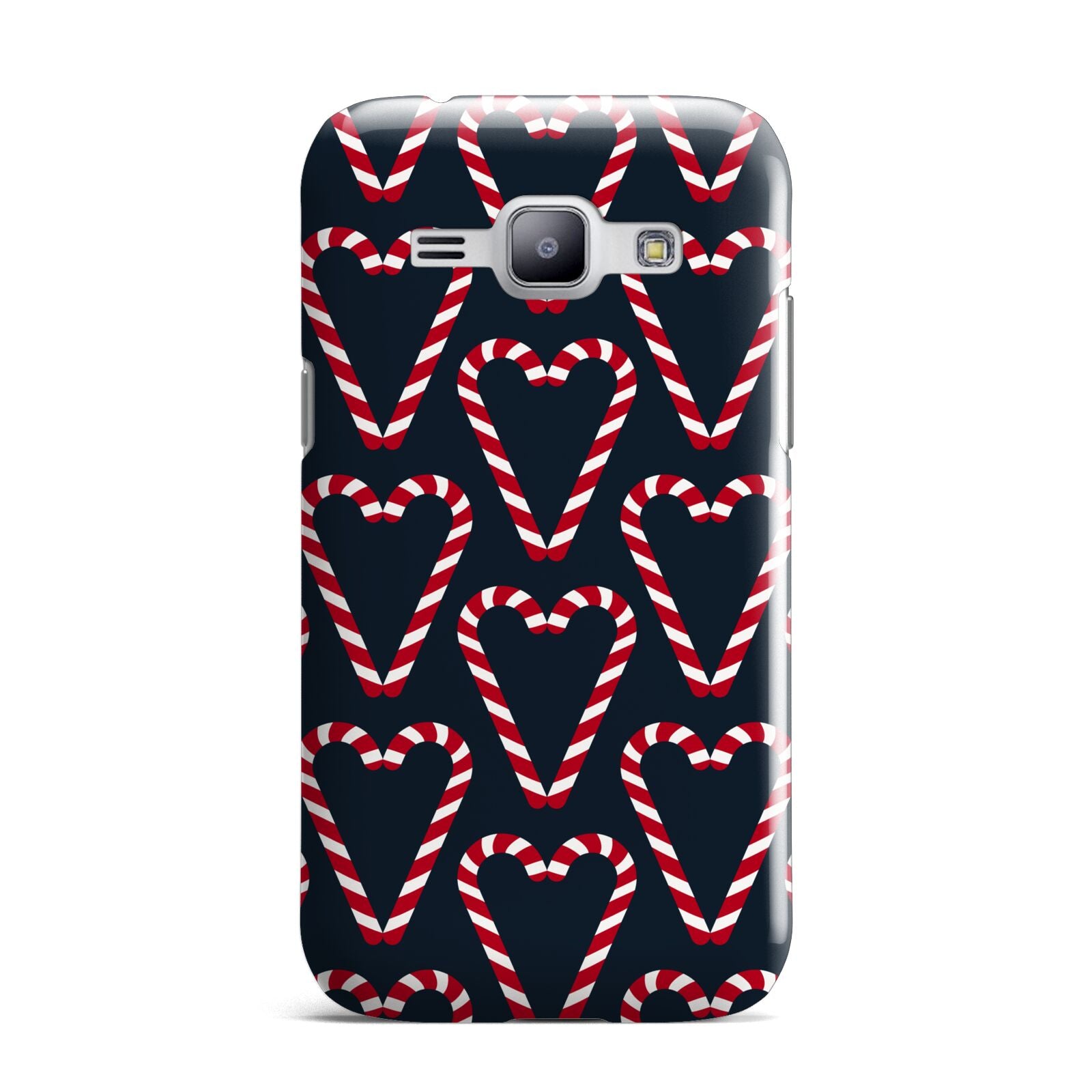 Candy Cane Pattern Samsung Galaxy J1 2015 Case