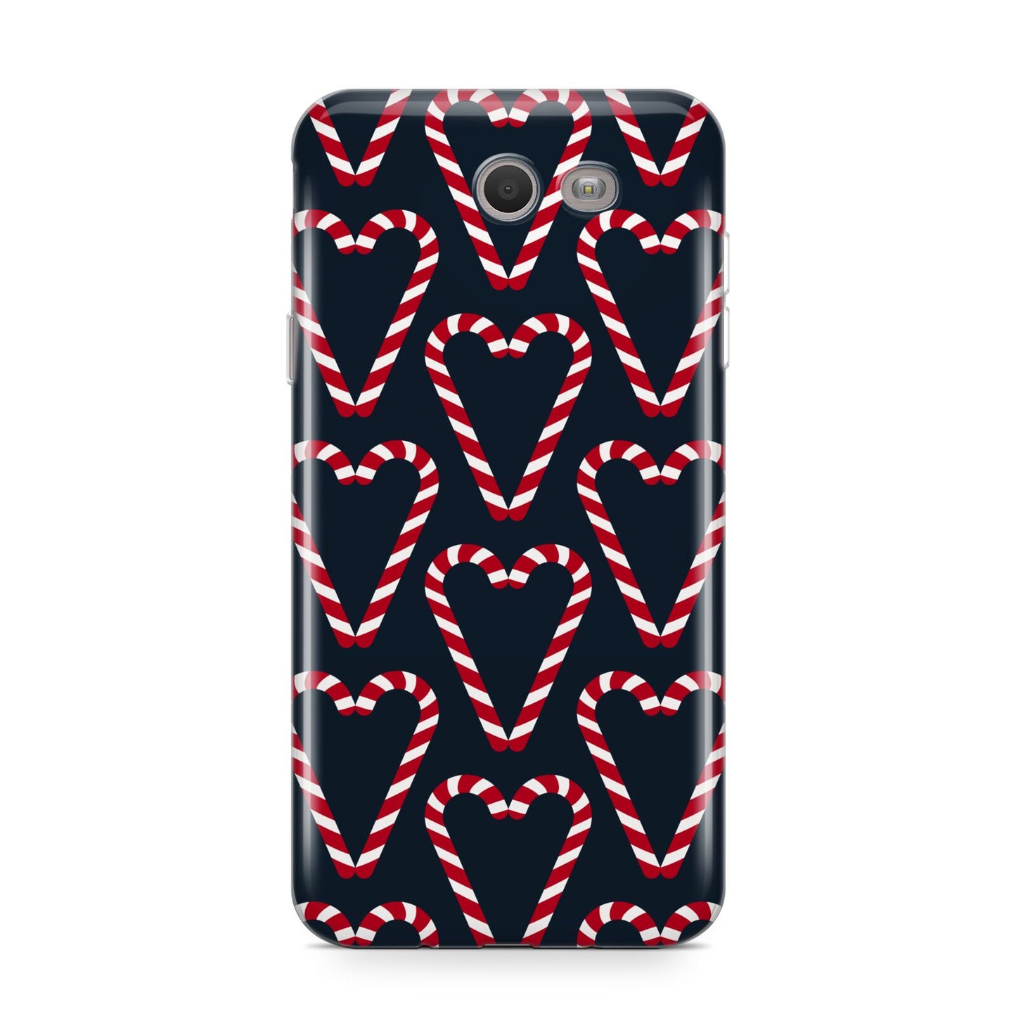 Candy Cane Pattern Samsung Galaxy J7 2017 Case