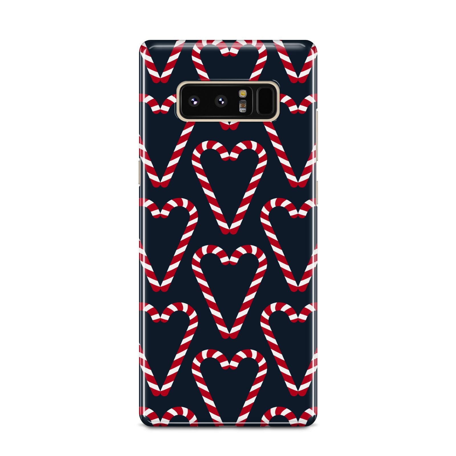 Candy Cane Pattern Samsung Galaxy Note 8 Case