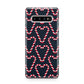 Candy Cane Pattern Samsung Galaxy S10 Plus Case