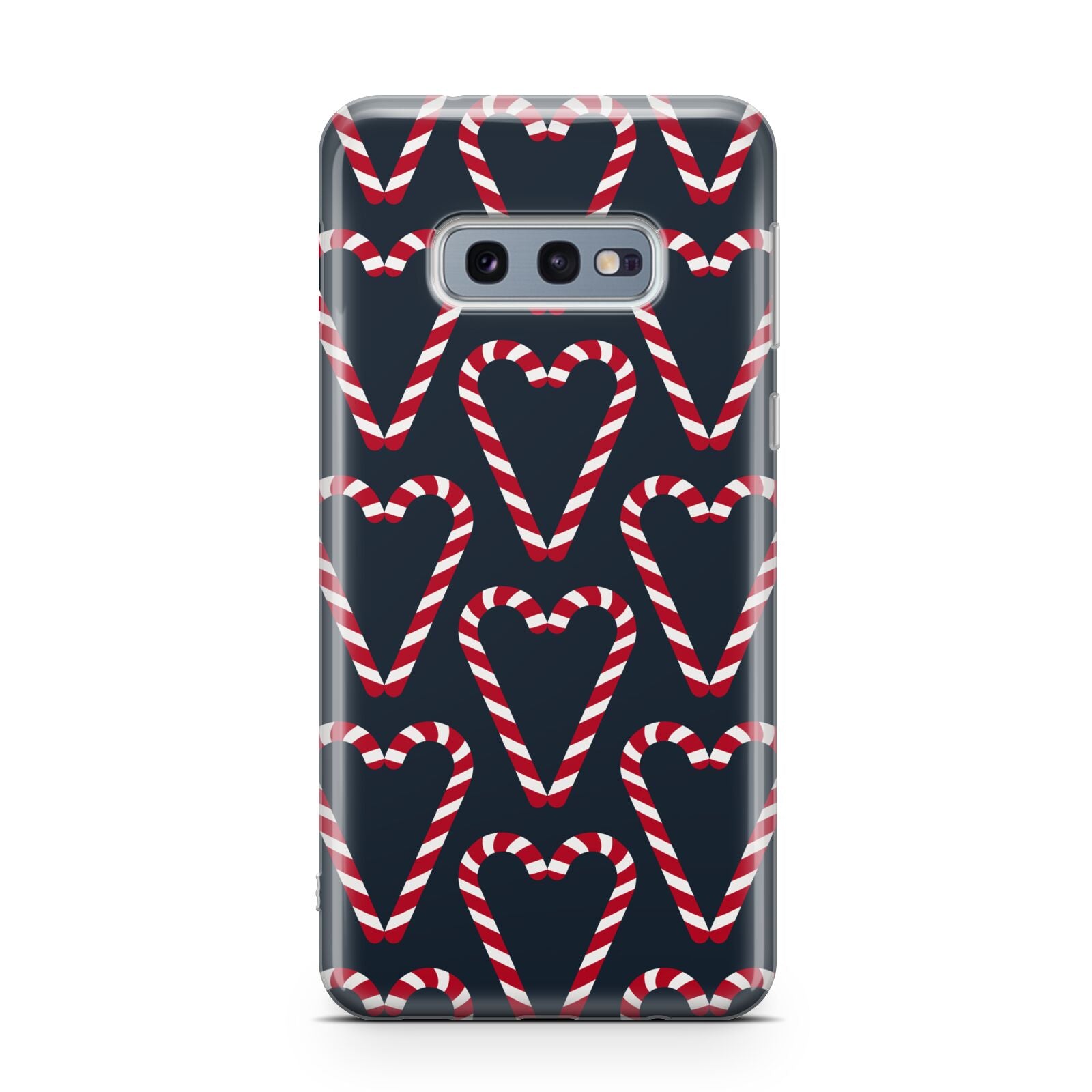 Candy Cane Pattern Samsung Galaxy S10E Case