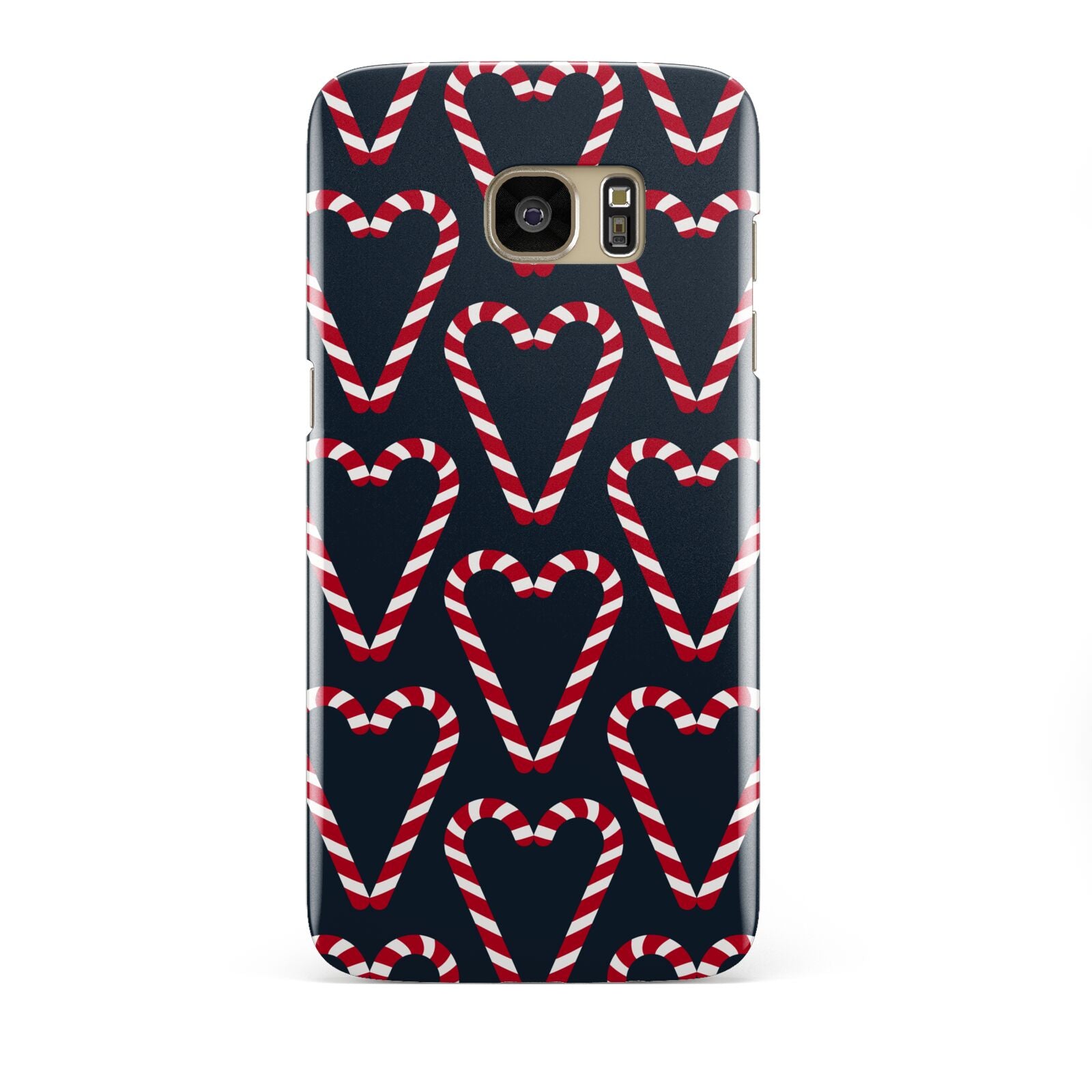 Candy Cane Pattern Samsung Galaxy S7 Edge Case