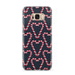 Candy Cane Pattern Samsung Galaxy S8 Plus Case