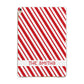 Candy Cane Personalised Apple iPad Gold Case