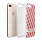 Candy Cane Personalised Apple iPhone 7 8 Plus 3D Tough Case Expanded View