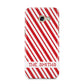 Candy Cane Personalised Samsung Galaxy A5 2017 Case on gold phone