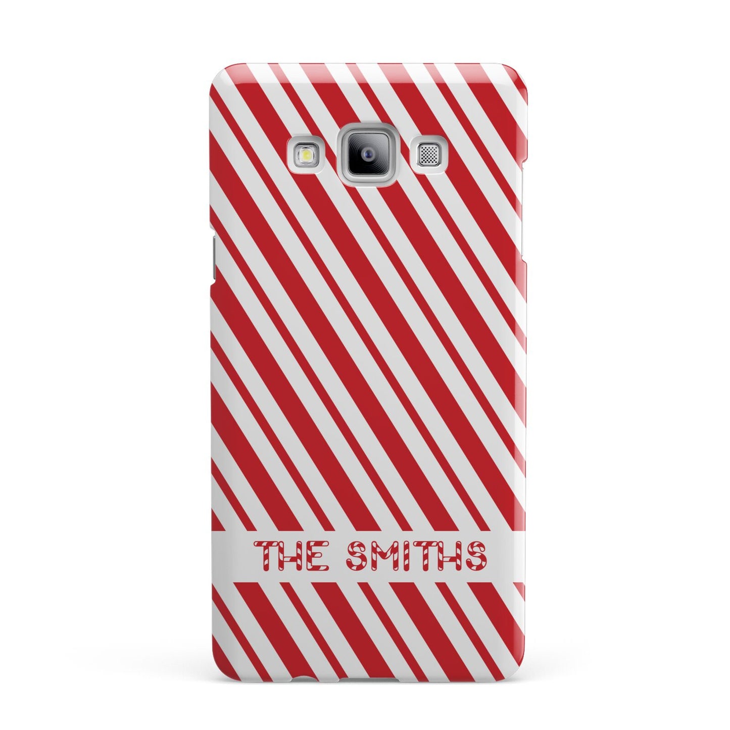 Candy Cane Personalised Samsung Galaxy A7 2015 Case