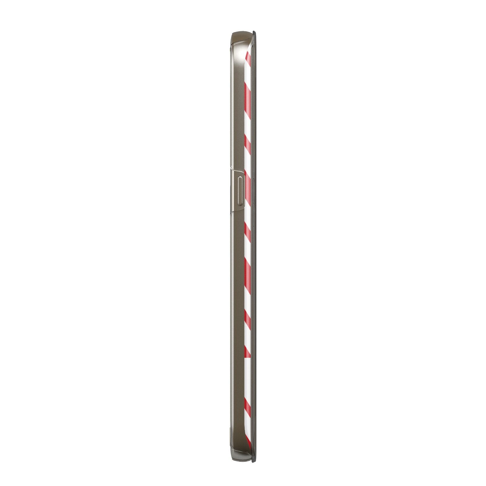 Candy Cane Personalised Samsung Galaxy Case Side View