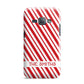 Candy Cane Personalised Samsung Galaxy J1 2016 Case
